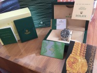 Hier ist die Rolex submariner